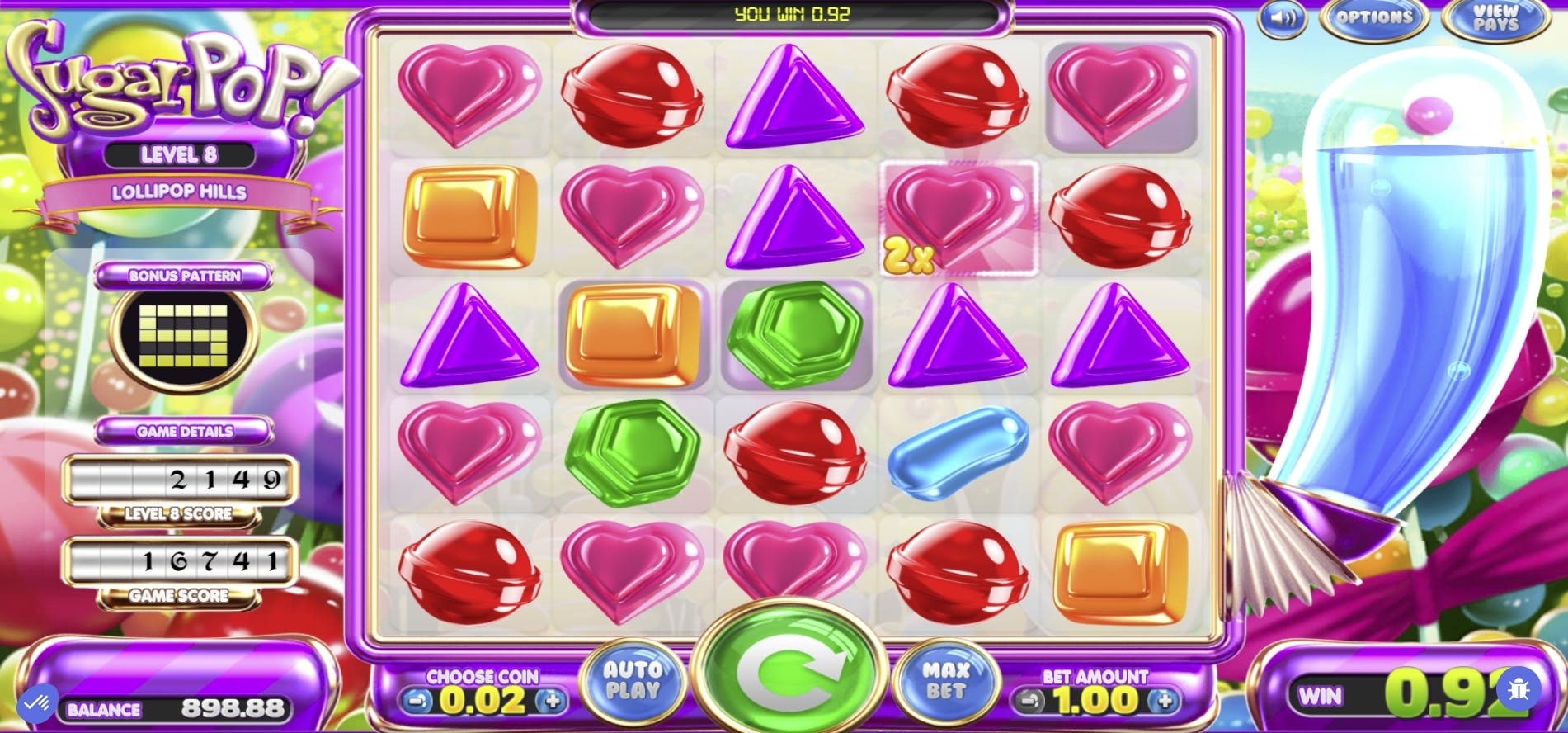 Sugar pop grid