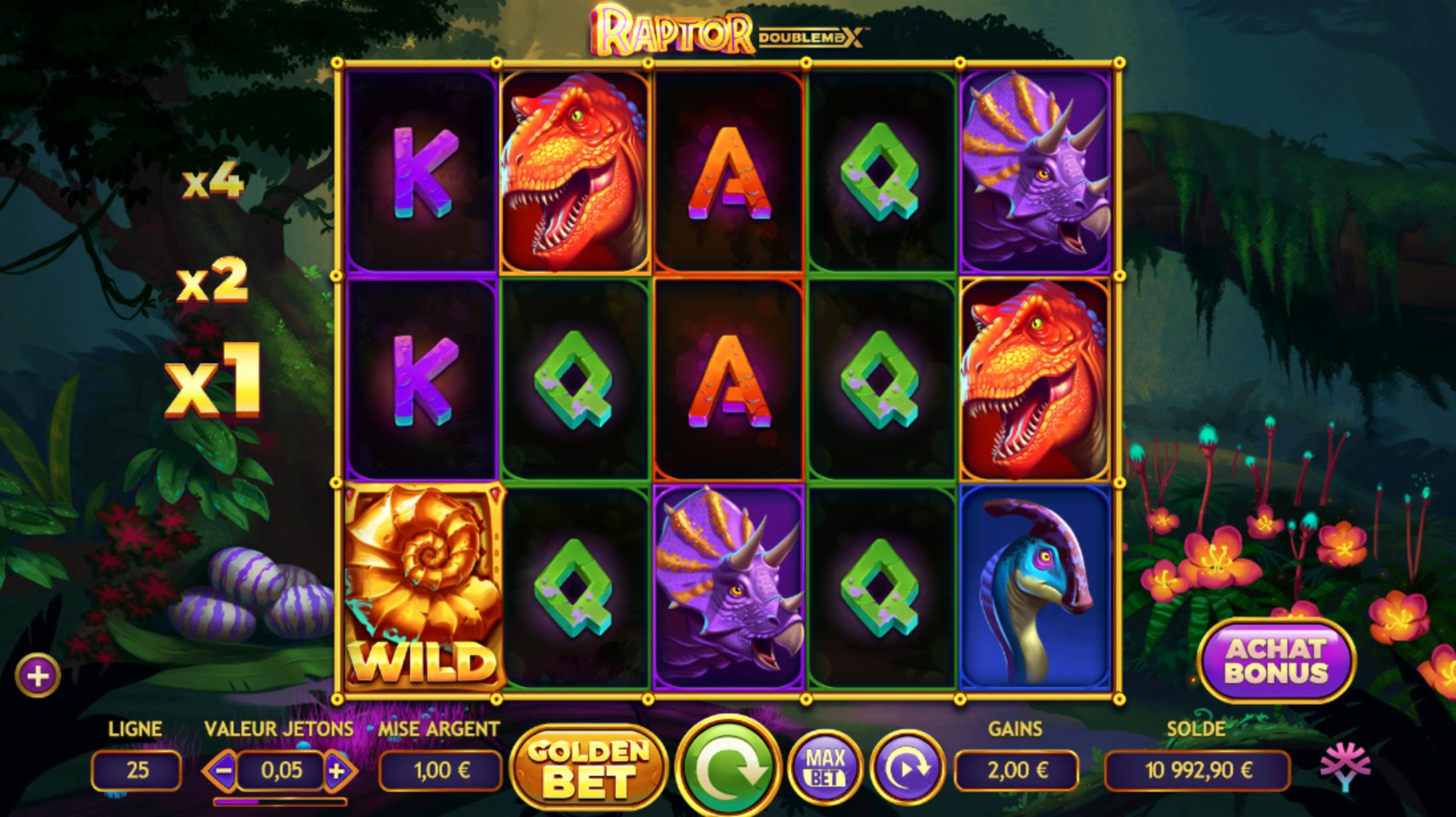 base game raptor doublemax