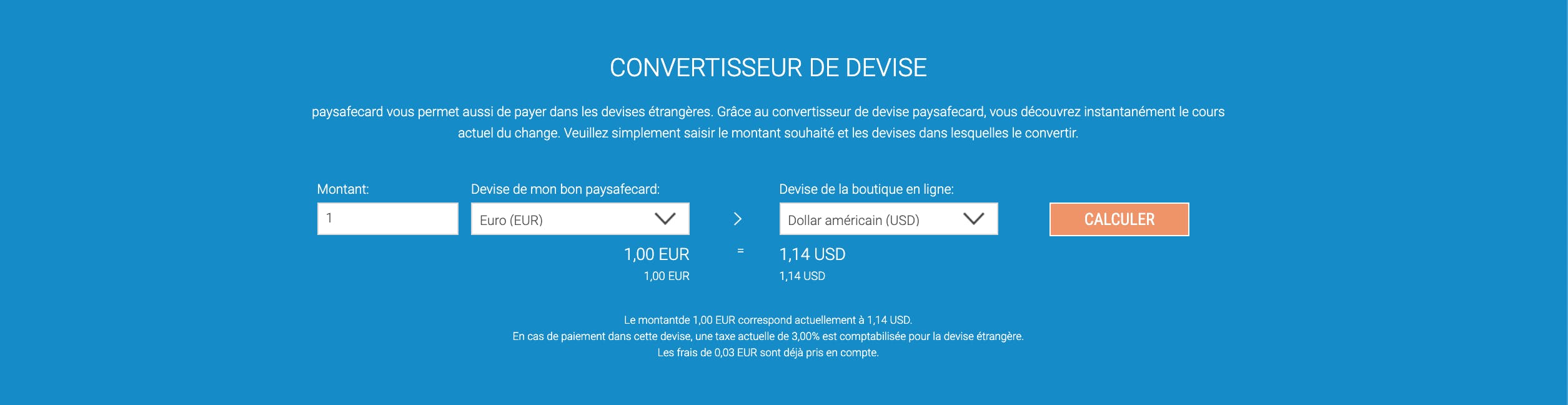 convertisseur de devise