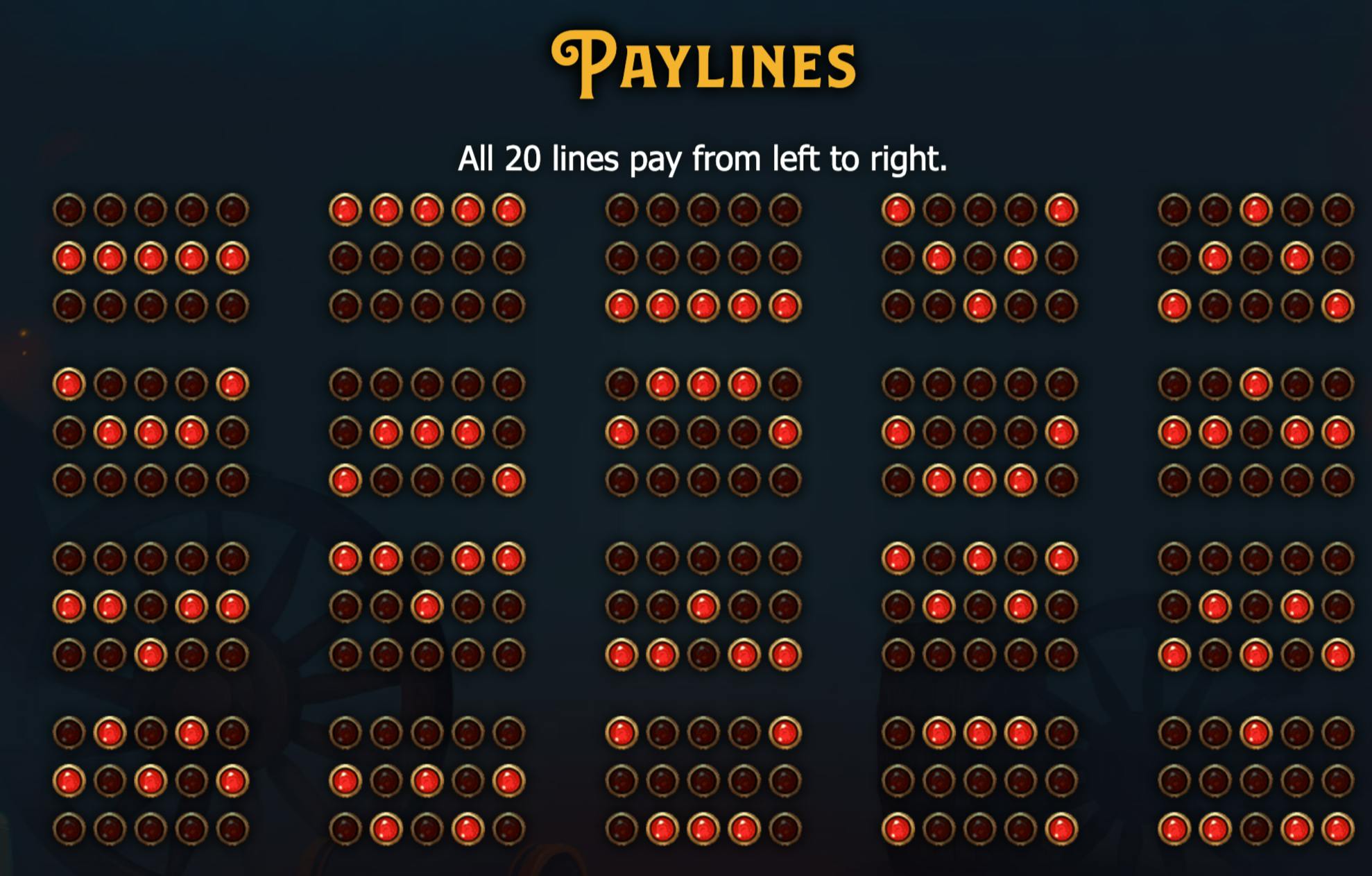 Paylines dr Fortuno