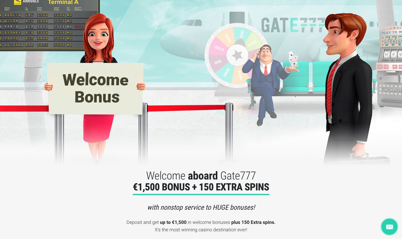 welcome bonus gate777