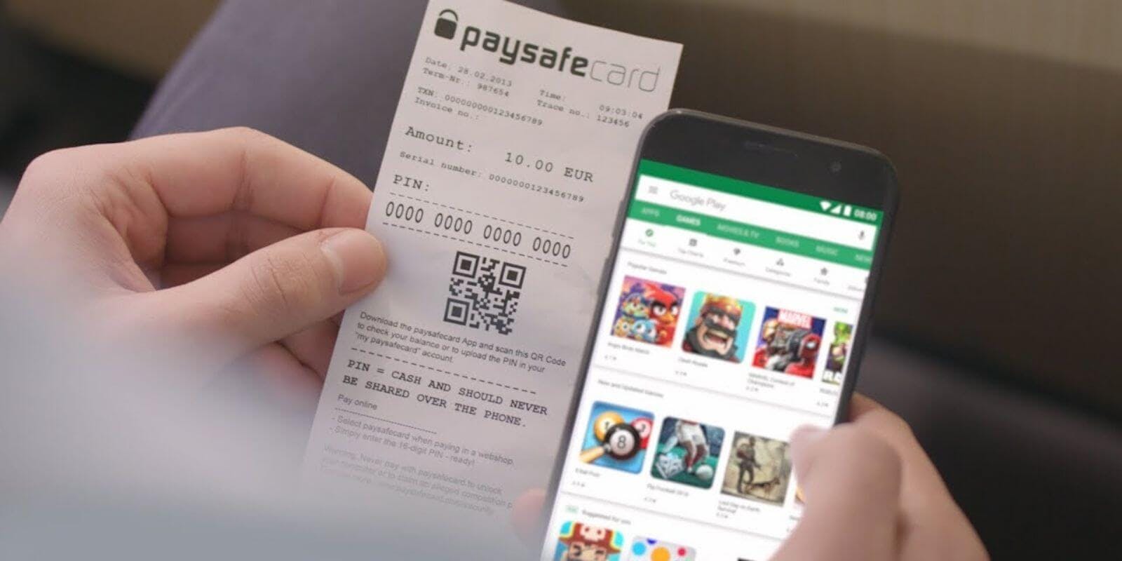 carte paysafecard