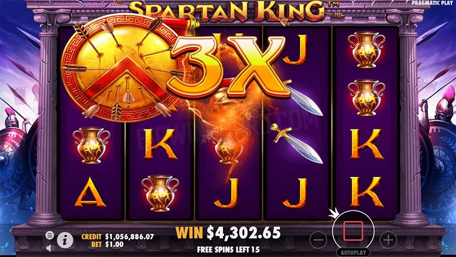 bonus spartan king