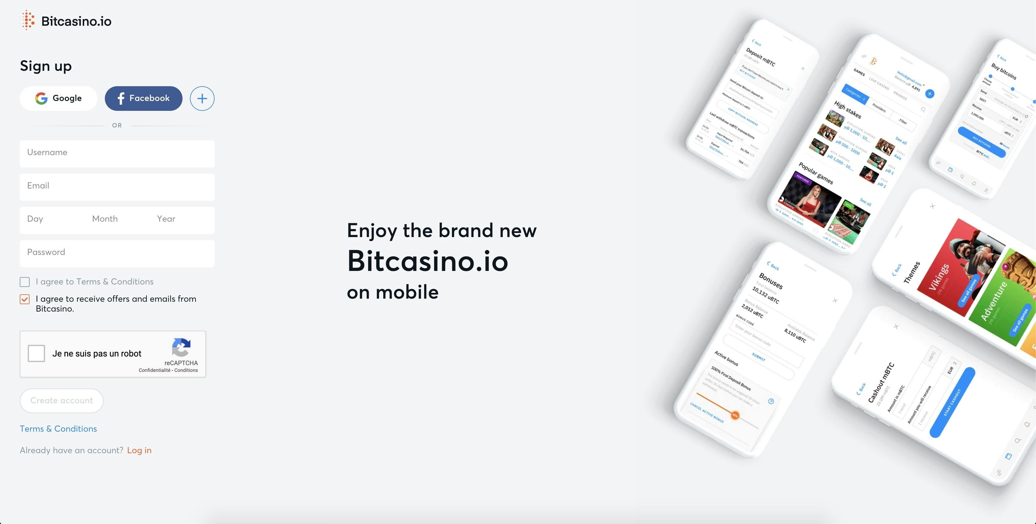 register bitcasino