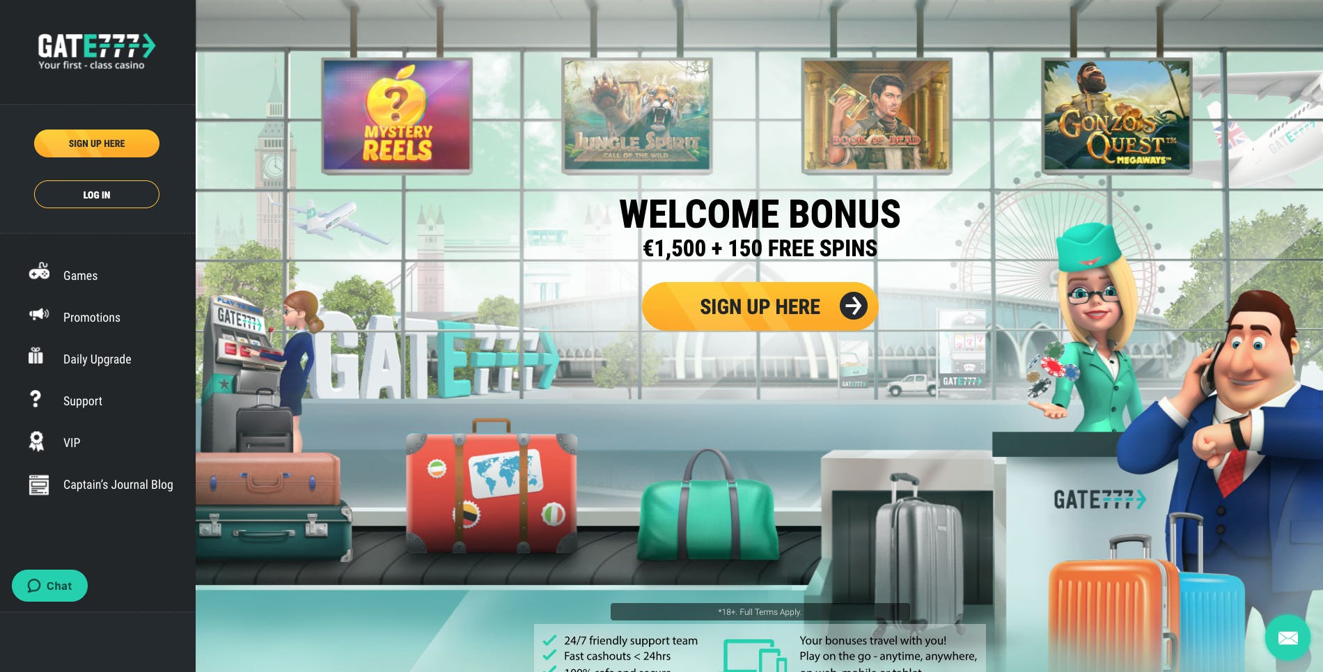 gate777 landing page