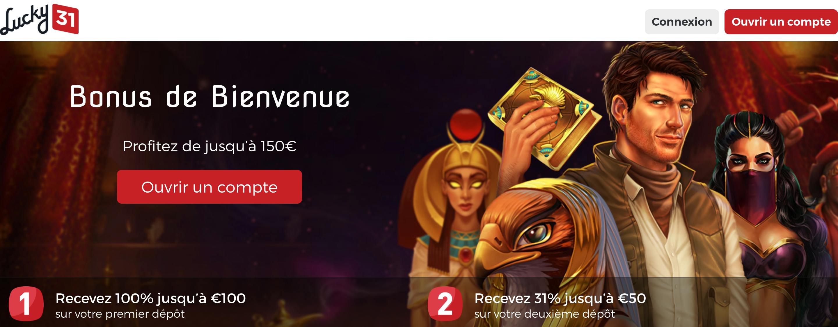 bonus lucky31
