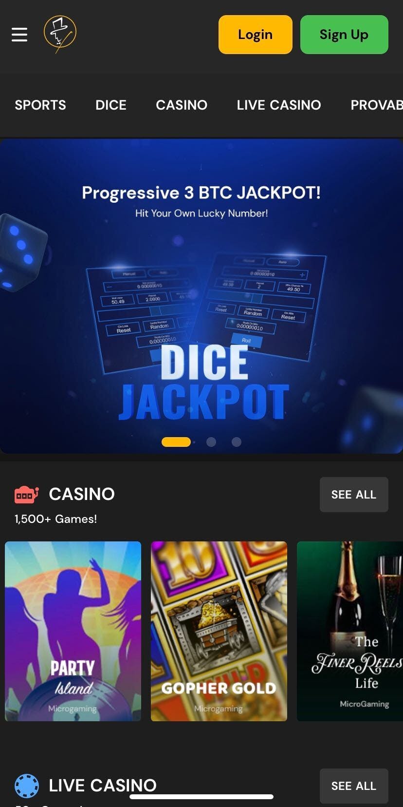 fortunejack sur mobile