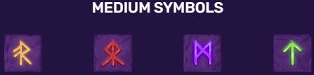 Viking Runes medium symbols
