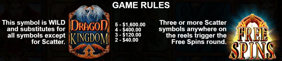 symbols dragon kingdom