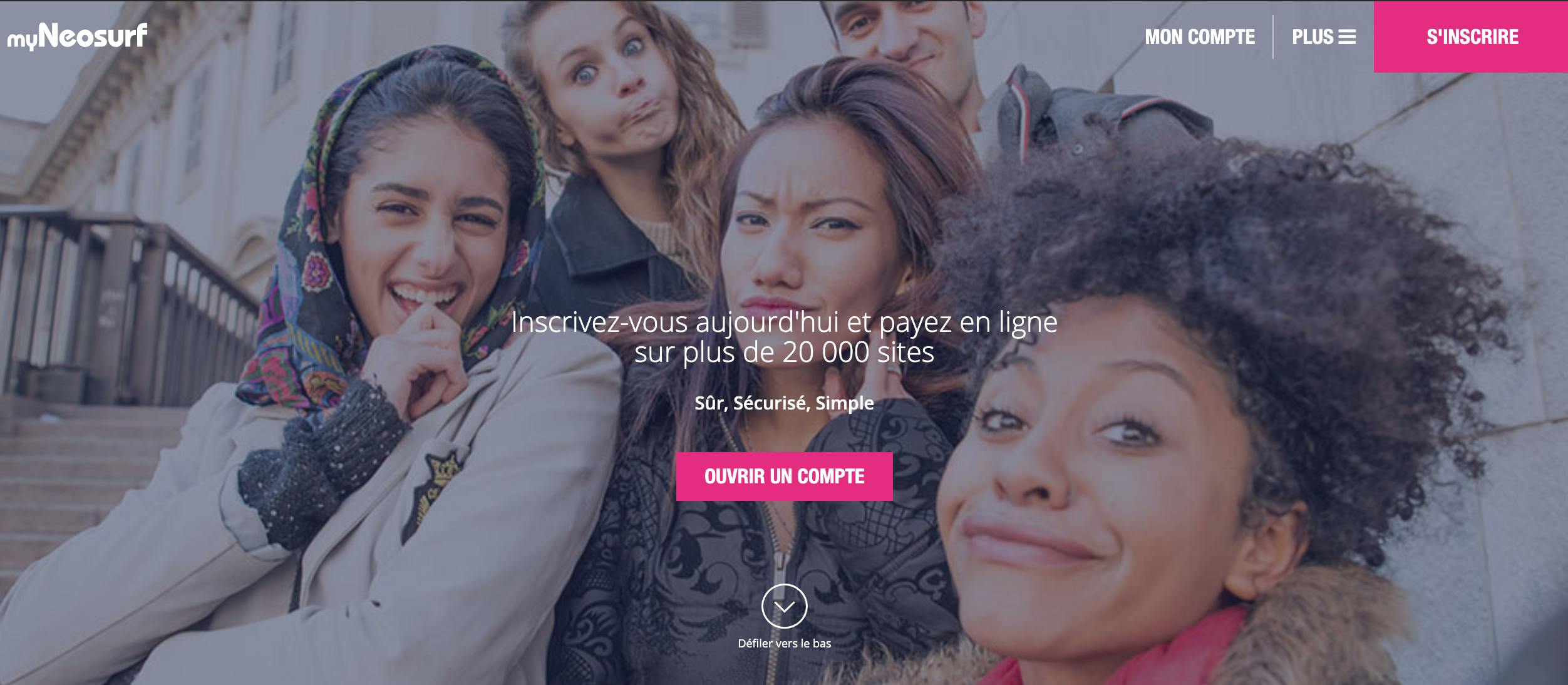 neosurf homepage