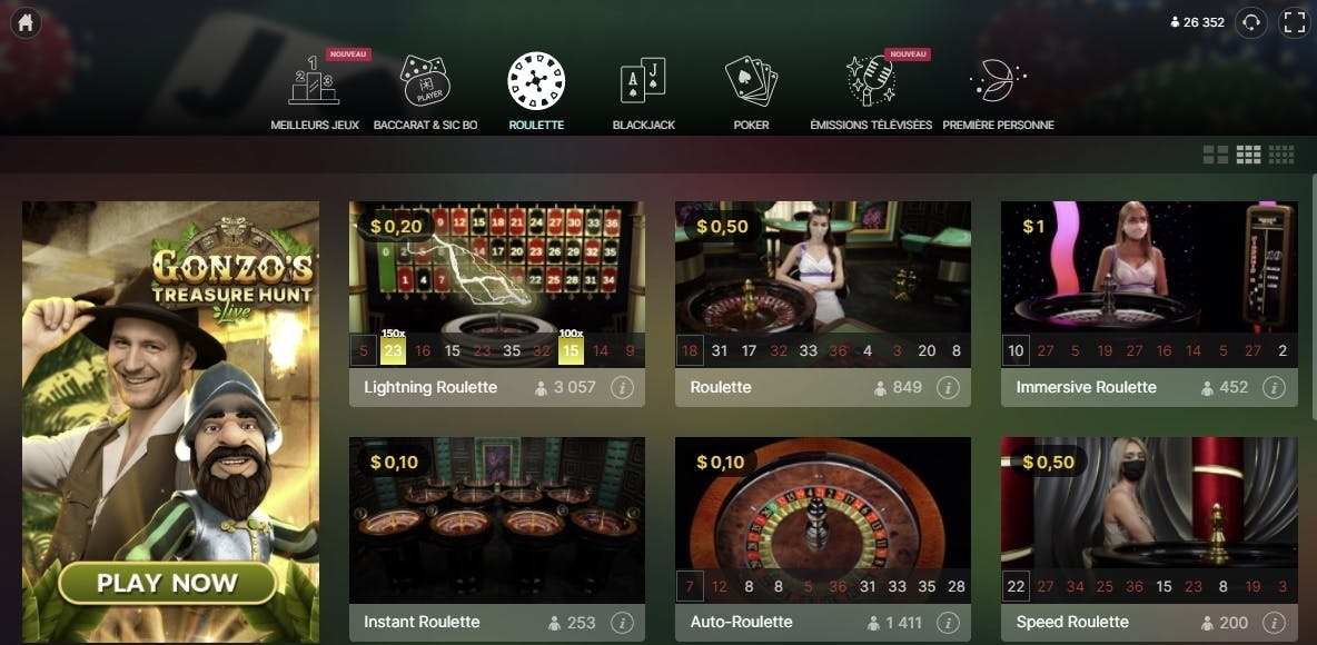 Neon54 live game