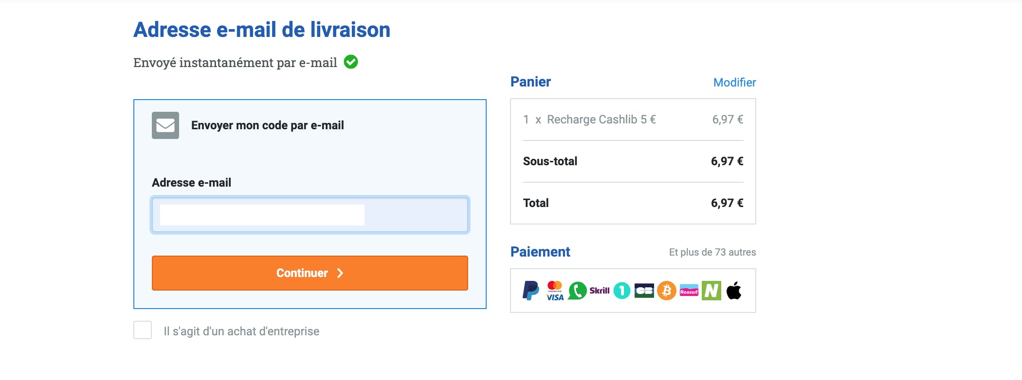 payer cashlib