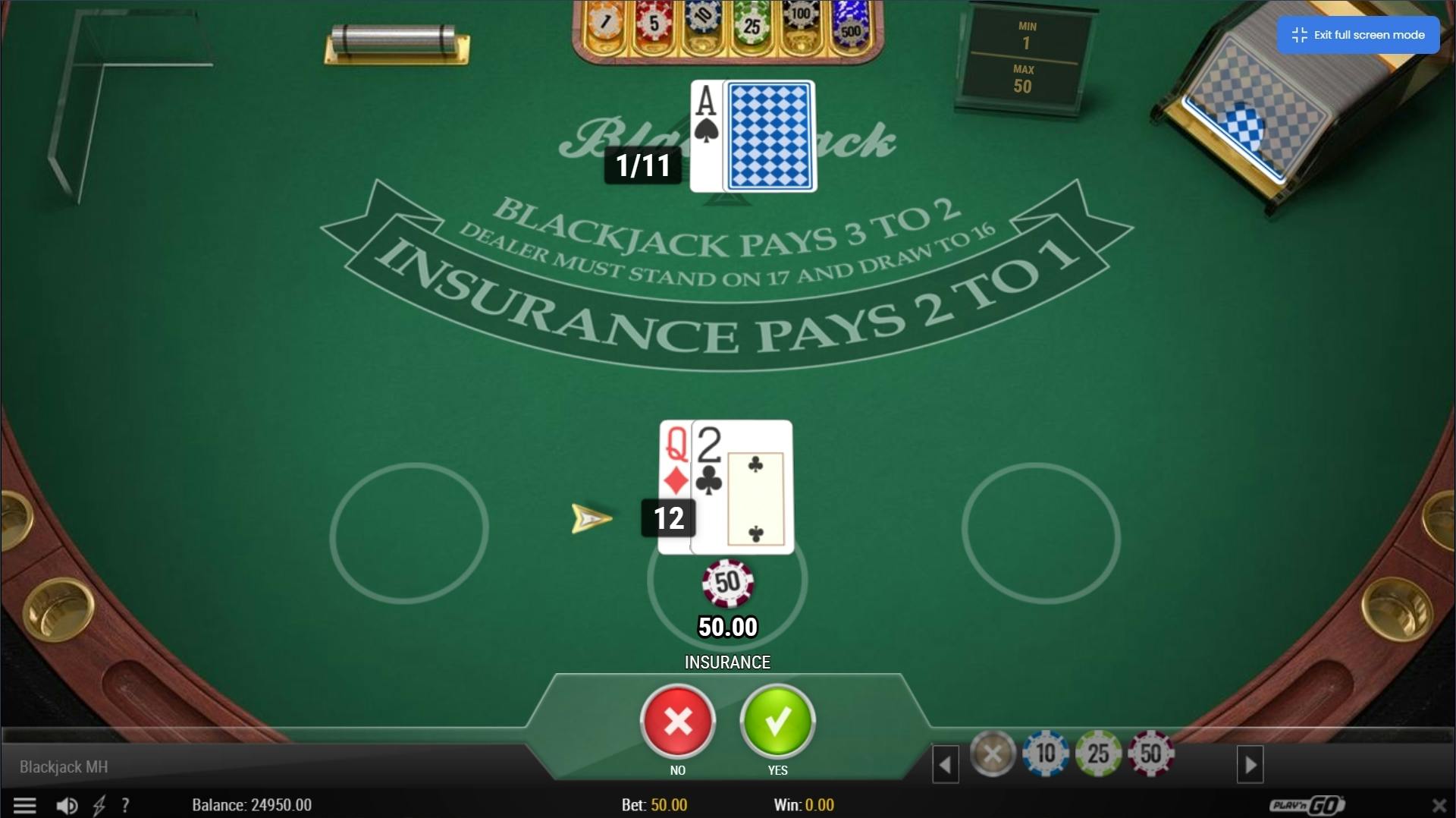 Free blackjack available on your Lucky7Bonus web site.