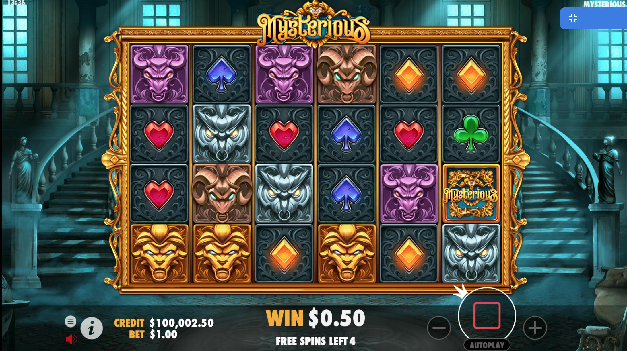ecran bonus wild mysterious