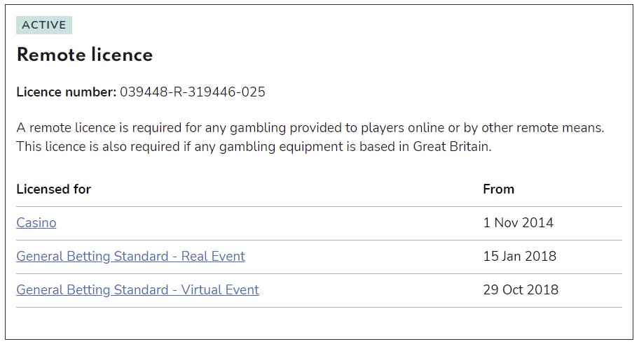 licence casino.com