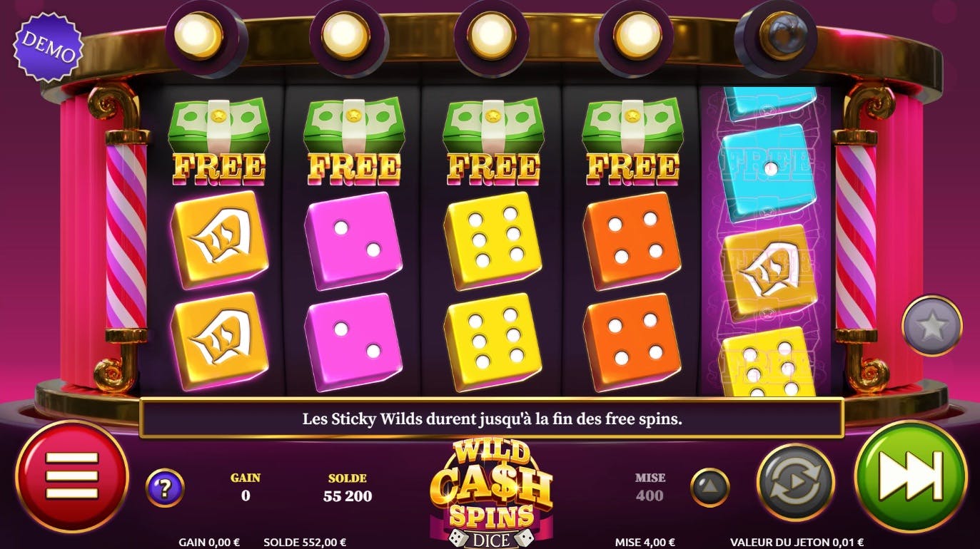 Wild Cash Spins van Airdice, rollen tot en met!