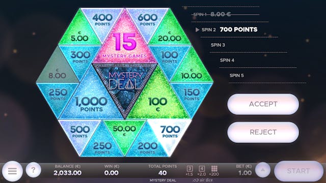 Bonus crystal wheel