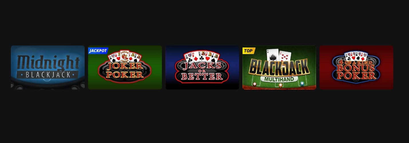 blackjack games on luckygames