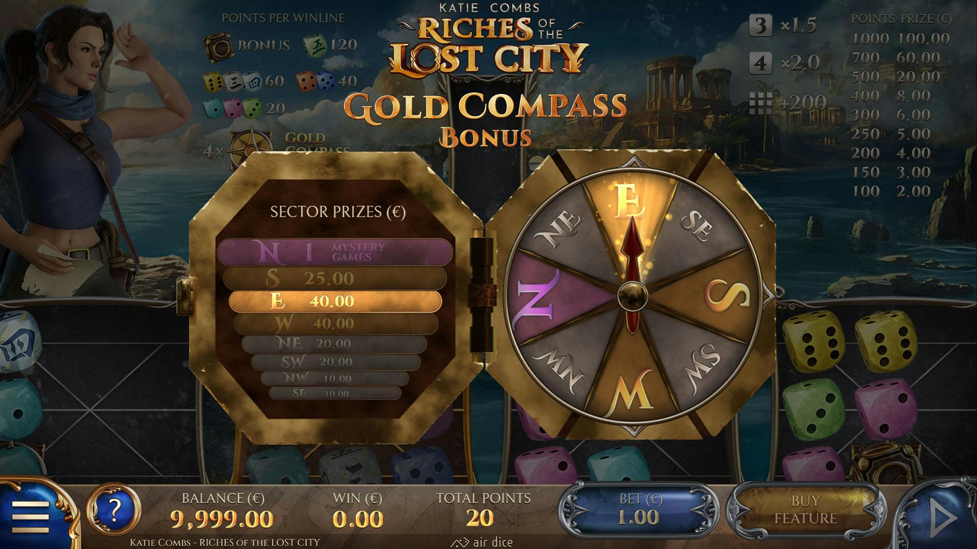 Katie Combs – Riches of the Lost City dice spel