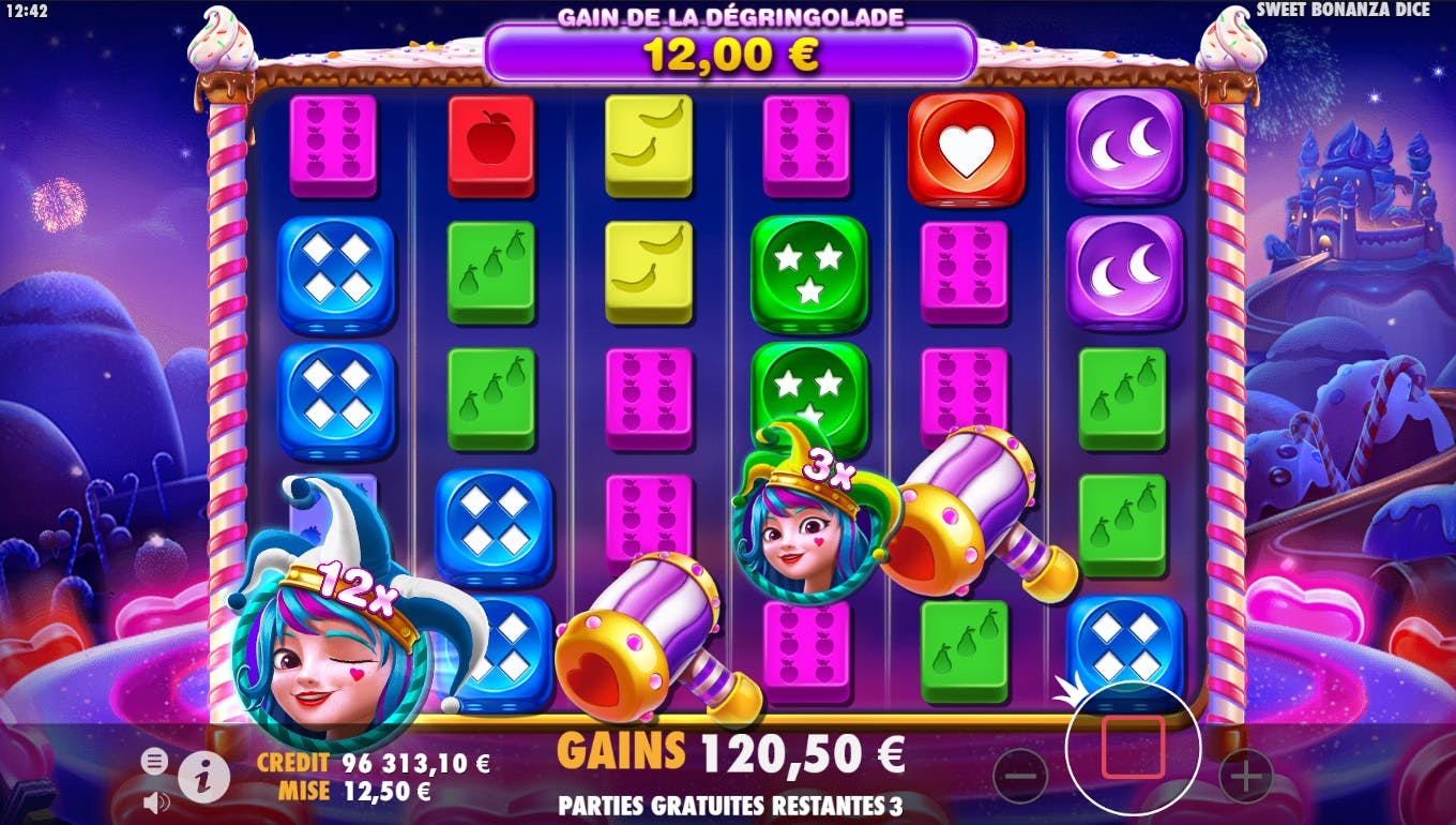Sweet Bonanza Dice slot, gekke combinaties, crazy wins!
