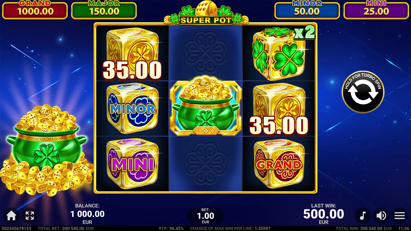 Clover Dice Super Pot - Make your dice shine