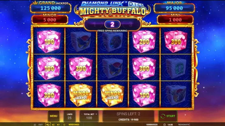 Wild atmosphere with Mighty Buffalo Dice
