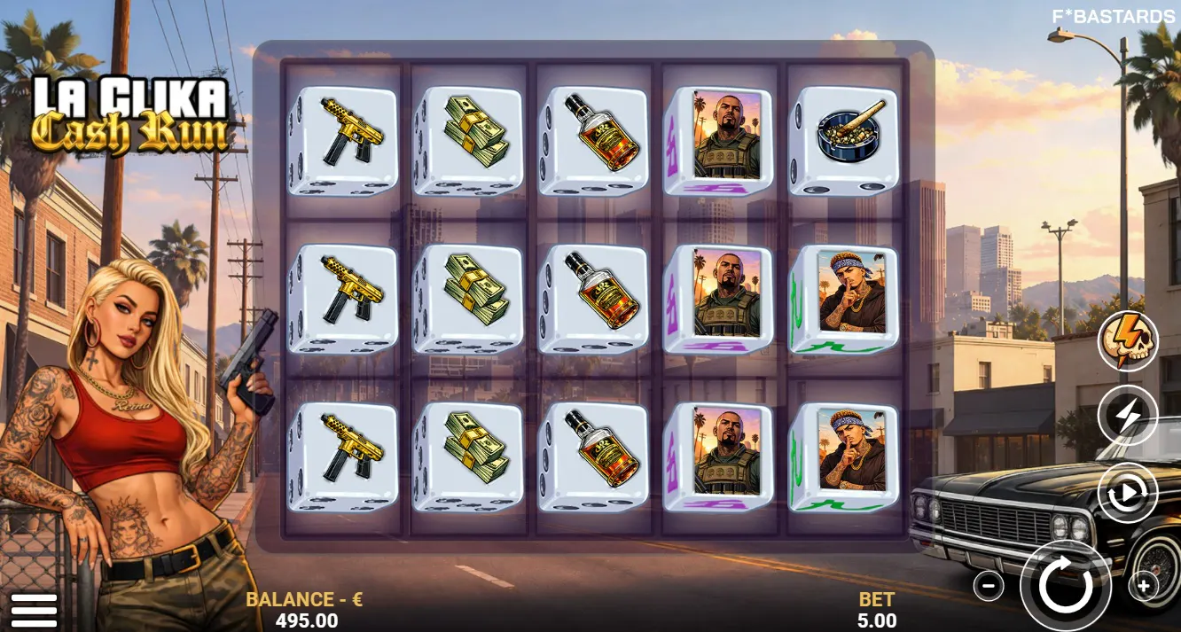 La Clika: Cash Run Dice – The gangster dice slot