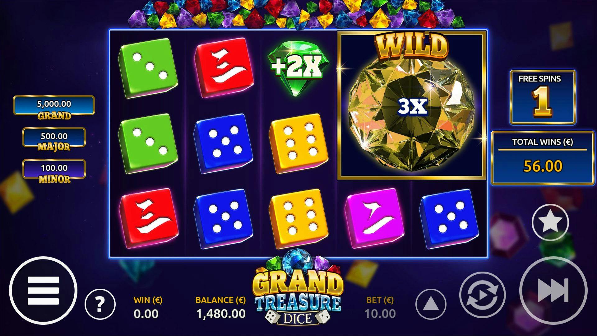 Découvrez Grand Treasure Dice de Airdice dès maintenant.