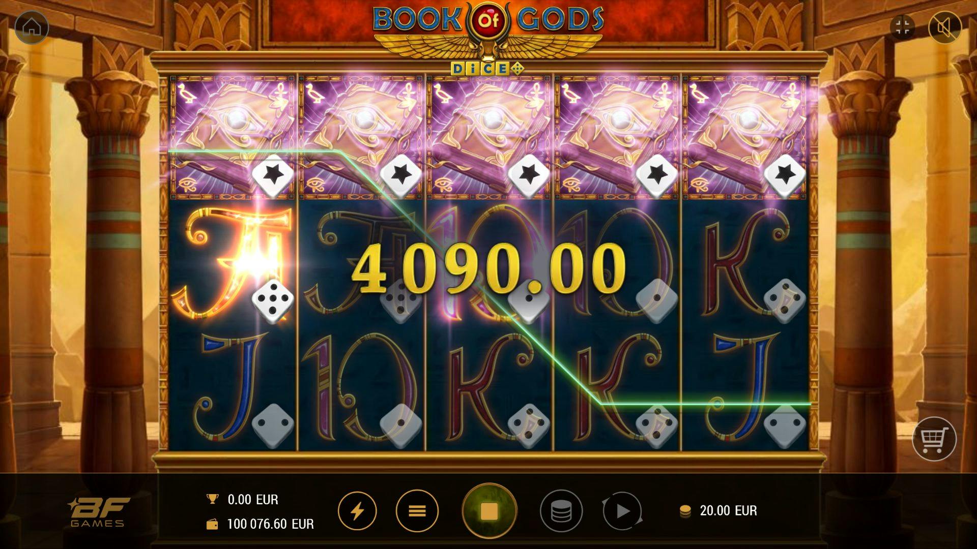 Verken eeuwenoude mysteries met Book of Gods Dice