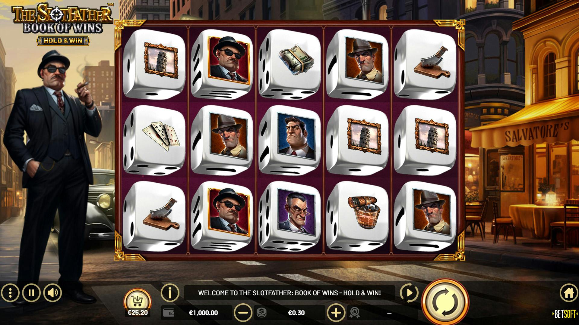 The Slotfather, défiez le baron légendaire du crime !