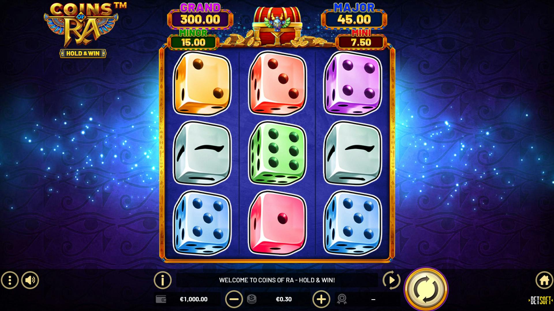 Betsoft Coins of Ra, op avontuur in Egypte