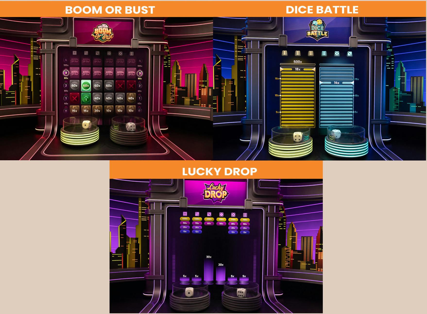 Discover Boom City, new dice game from Pragmatic Play