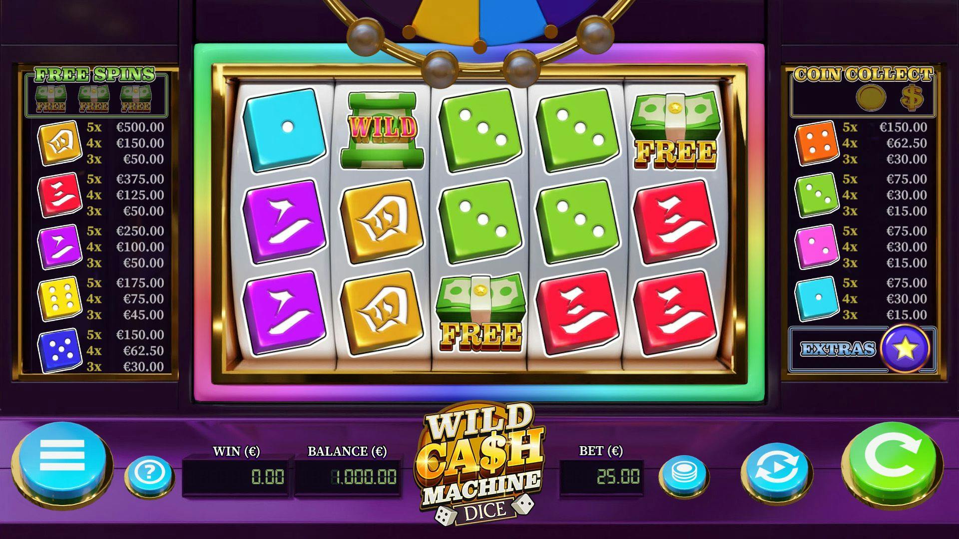 Nouveau jeu Wild Cash Machine de Airdice