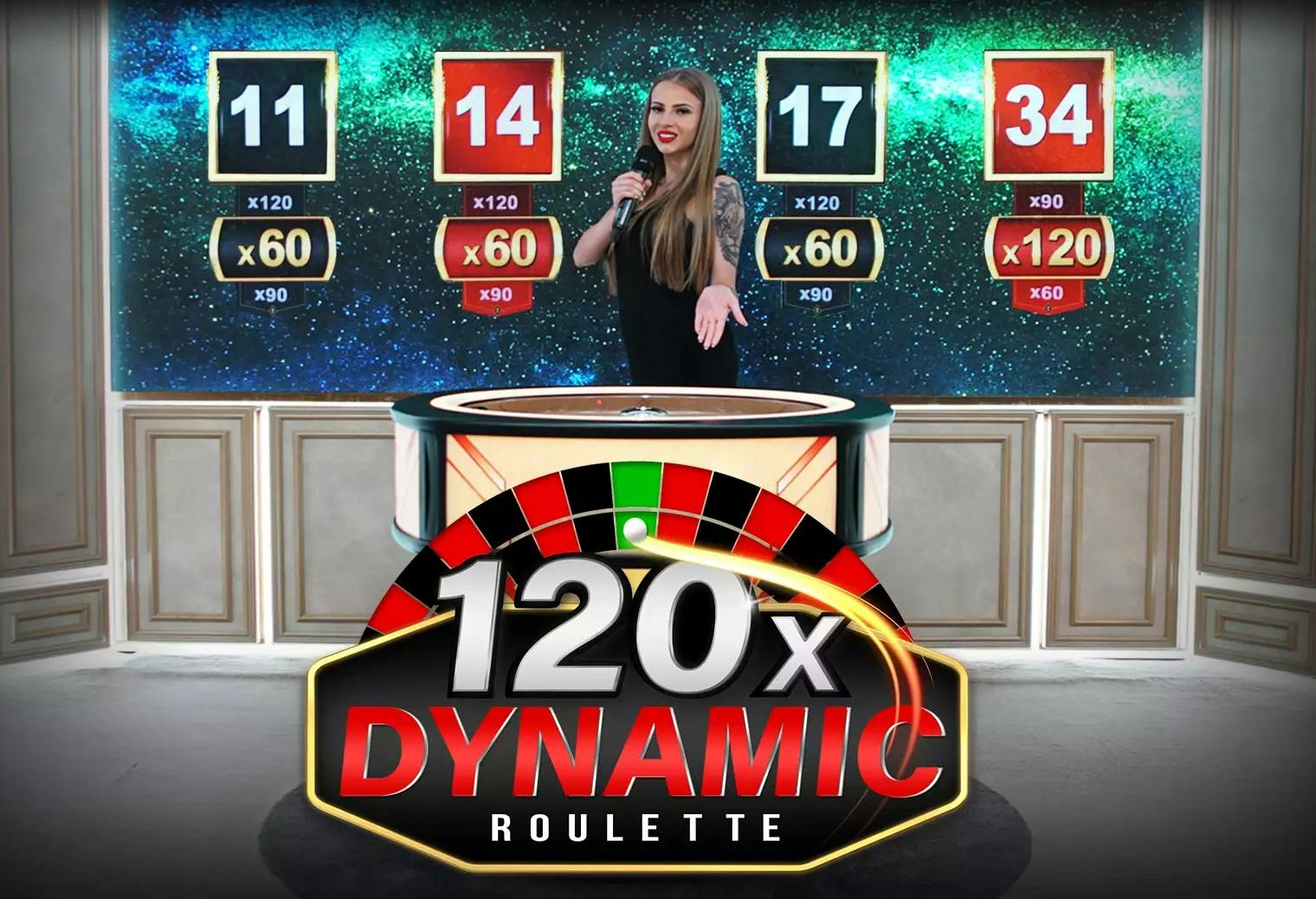 Amusenet 120 Dynamic roulette