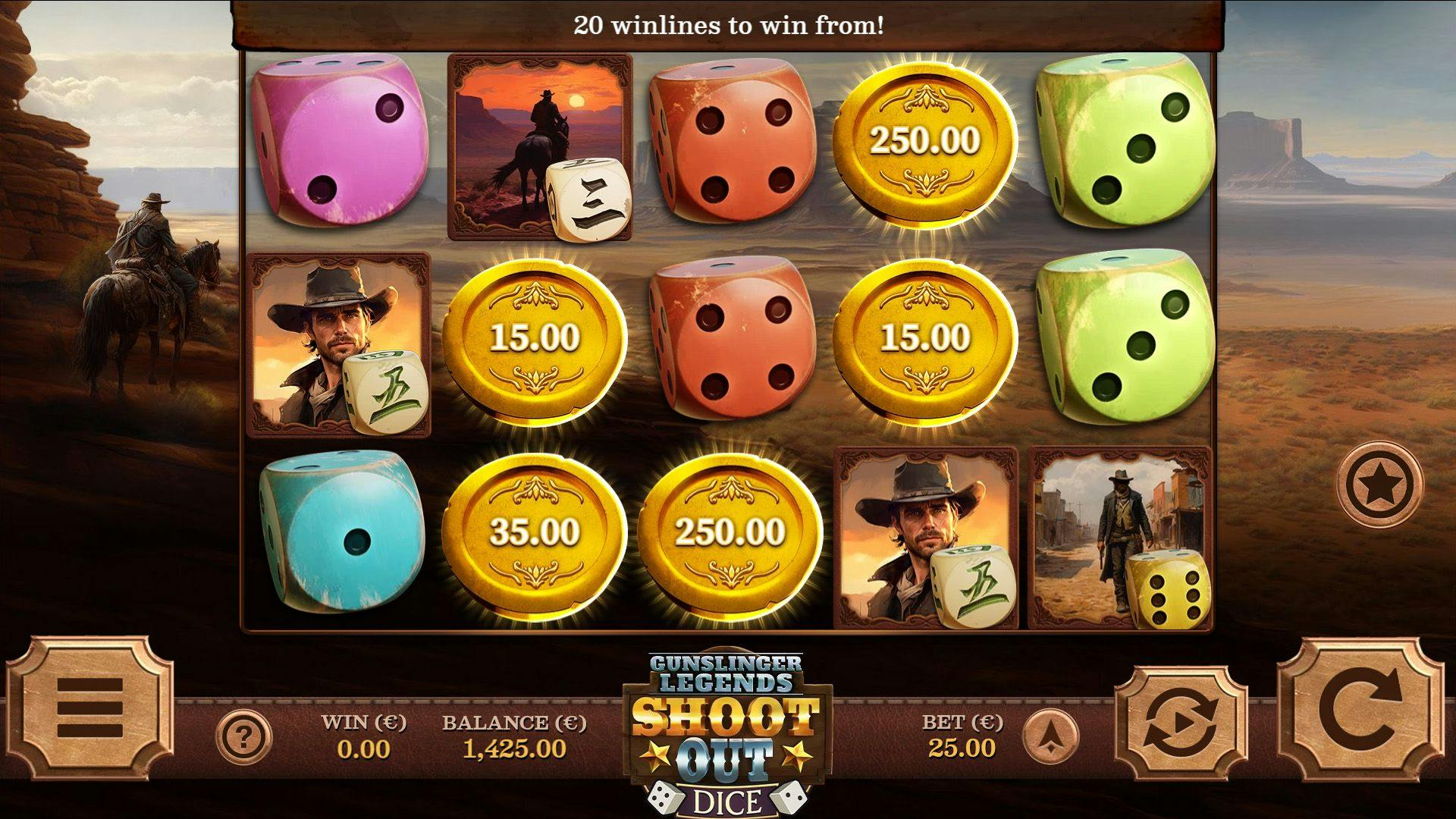 Gunslinger Legends: Shoot Out Dice de Airdice