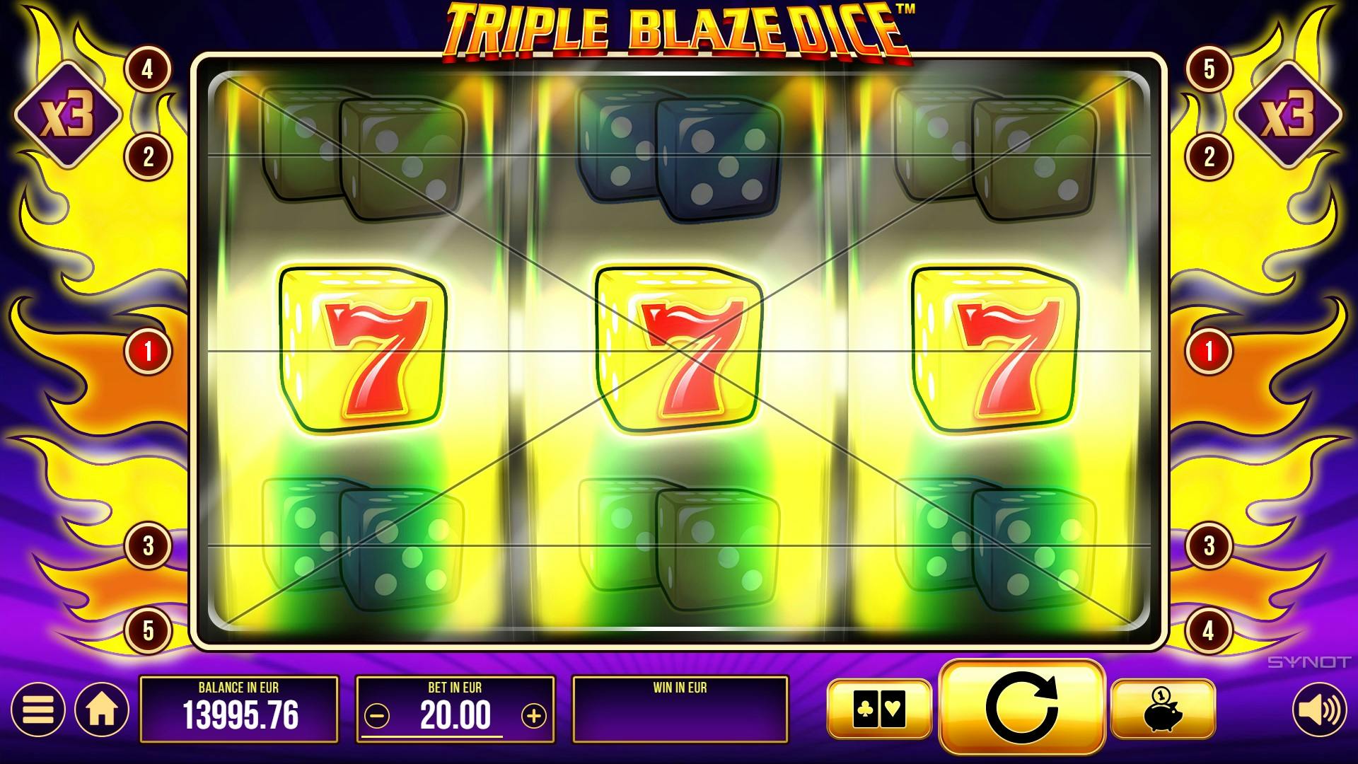 Adrénaline garantie avec Triple Blaze de Synot