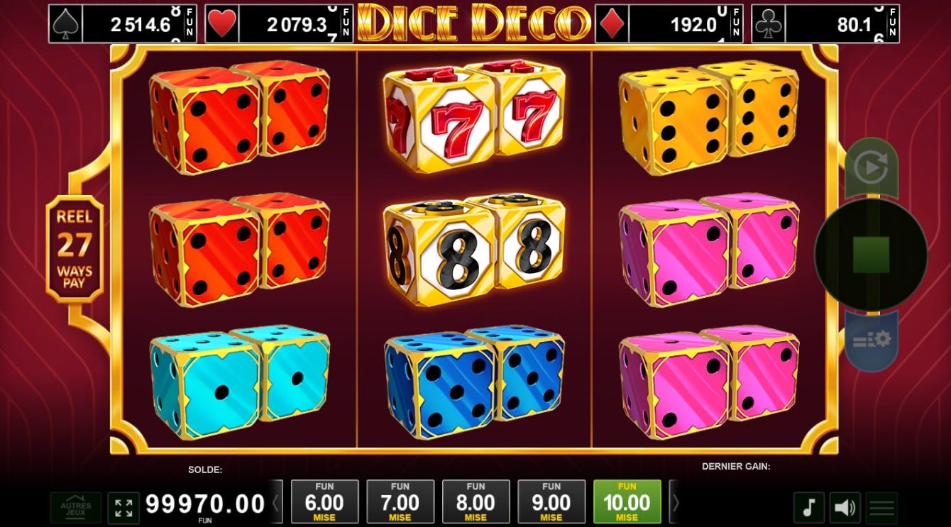 A retro-chic journey into the world of dices with Dice Deco