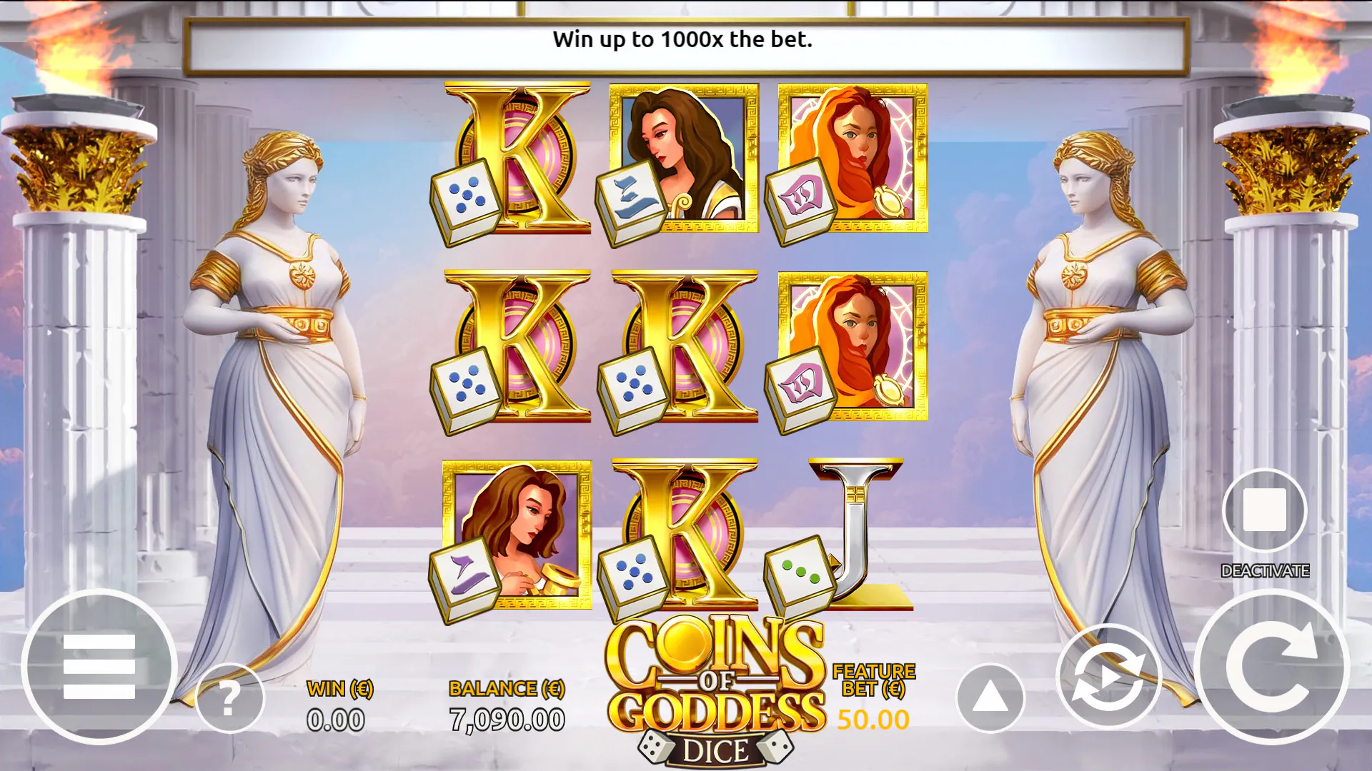 Coins of Goddess Dice : La puissance divine des dés