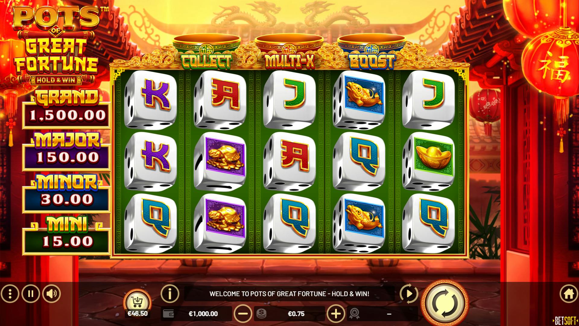 Dive into a magical world on Pots of Great Fortune