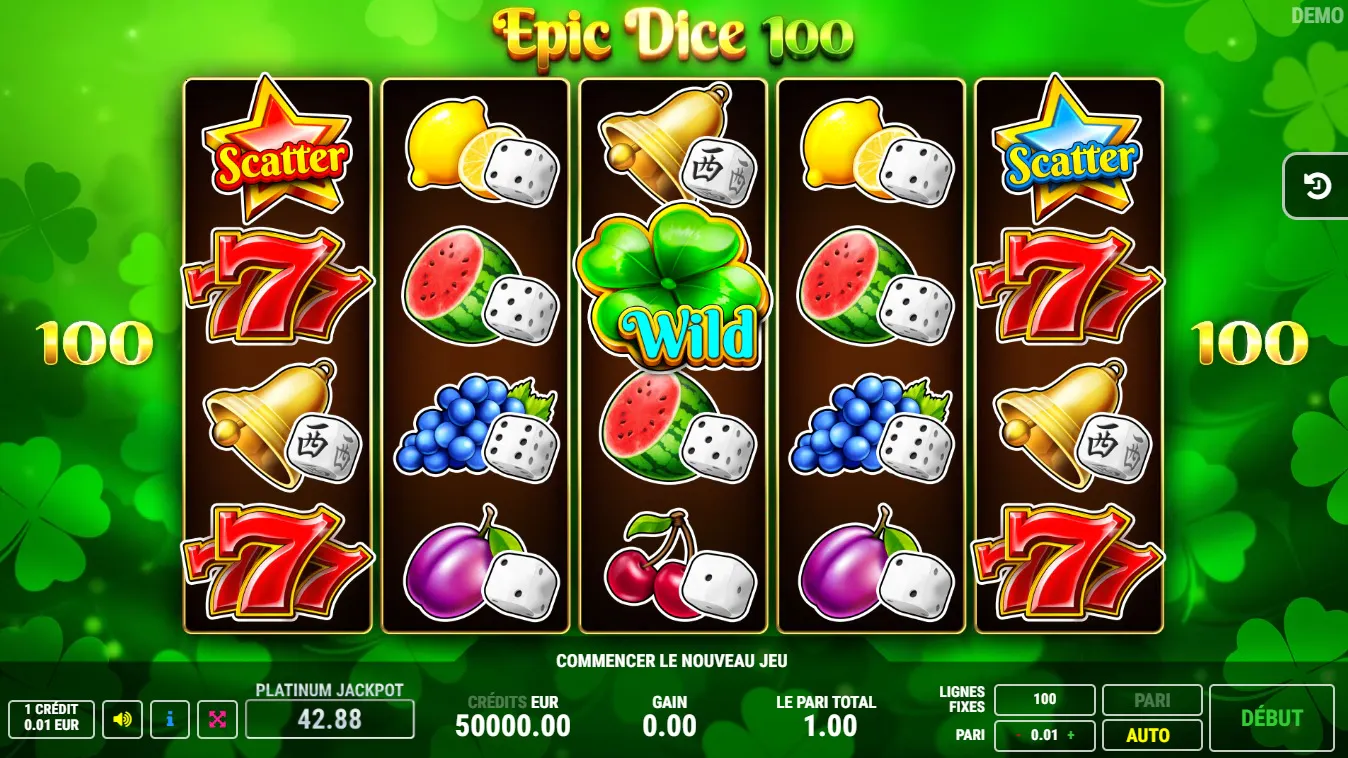 Epic Dice 100, Legendarische Wilds