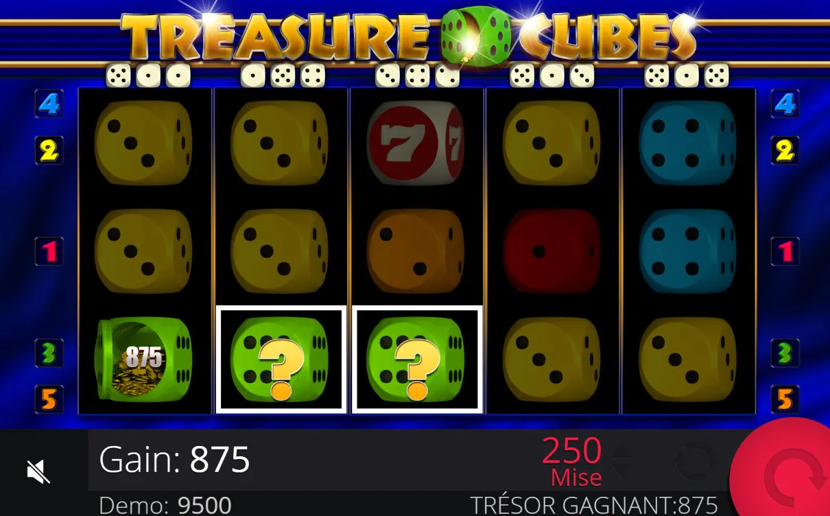 Trésor cachés à découvrir sur Treasure Cube