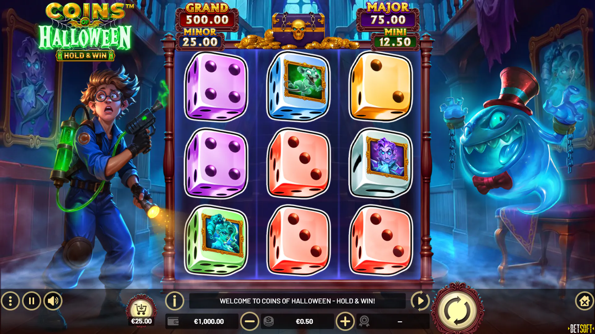 Guaranteed thrills on Coins Of Halloween