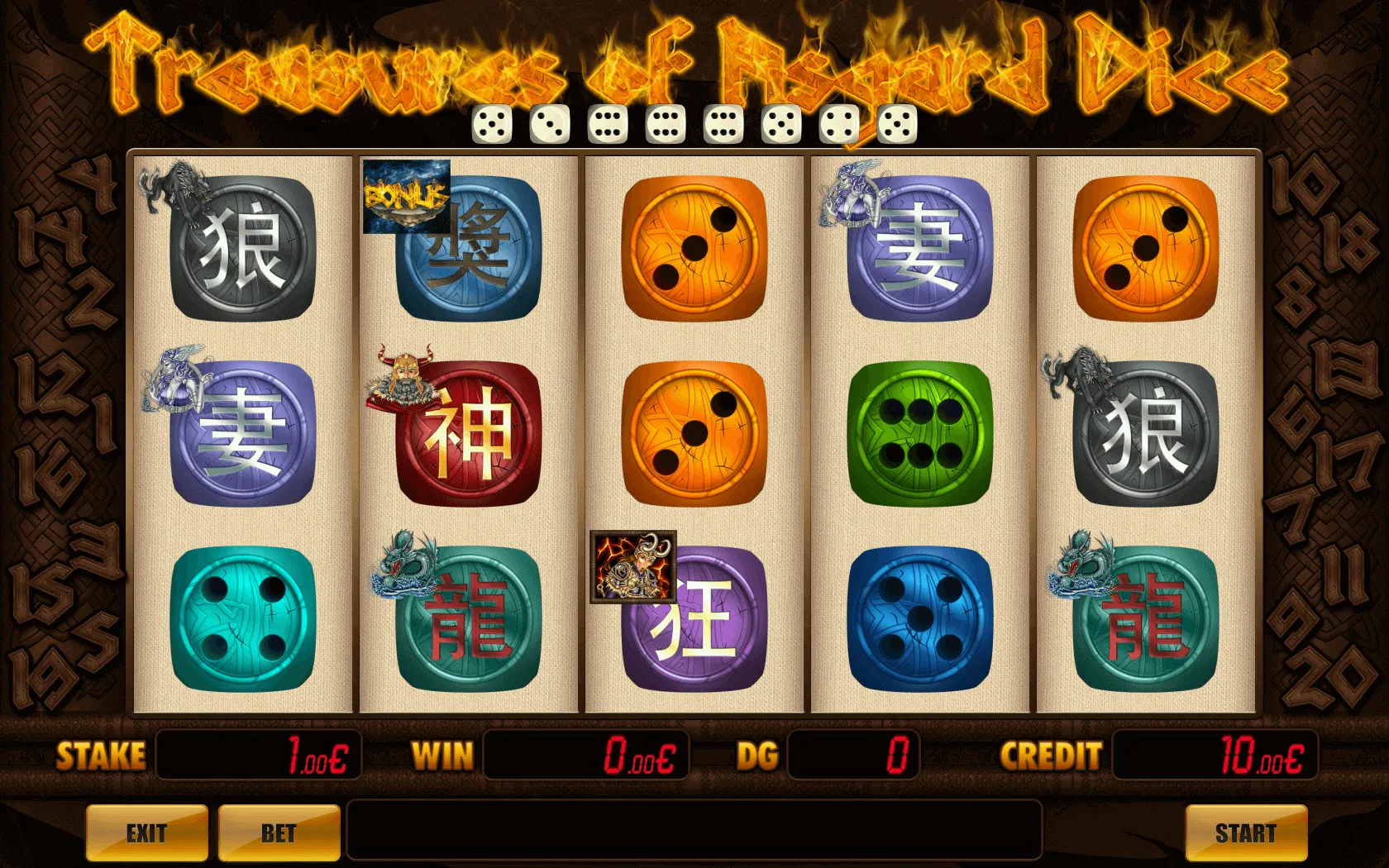 Treasure of Asgard, une diceslot mythique