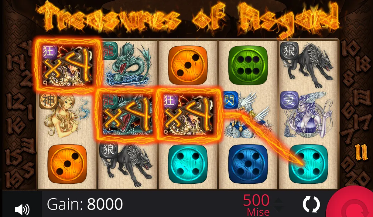 Treasure of Asgard, une diceslot mythique