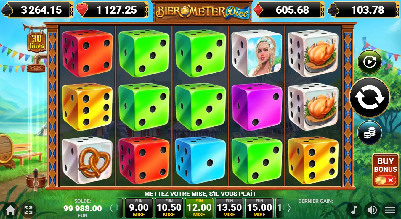 Dégustez avec modération la Bier O Meter Dice