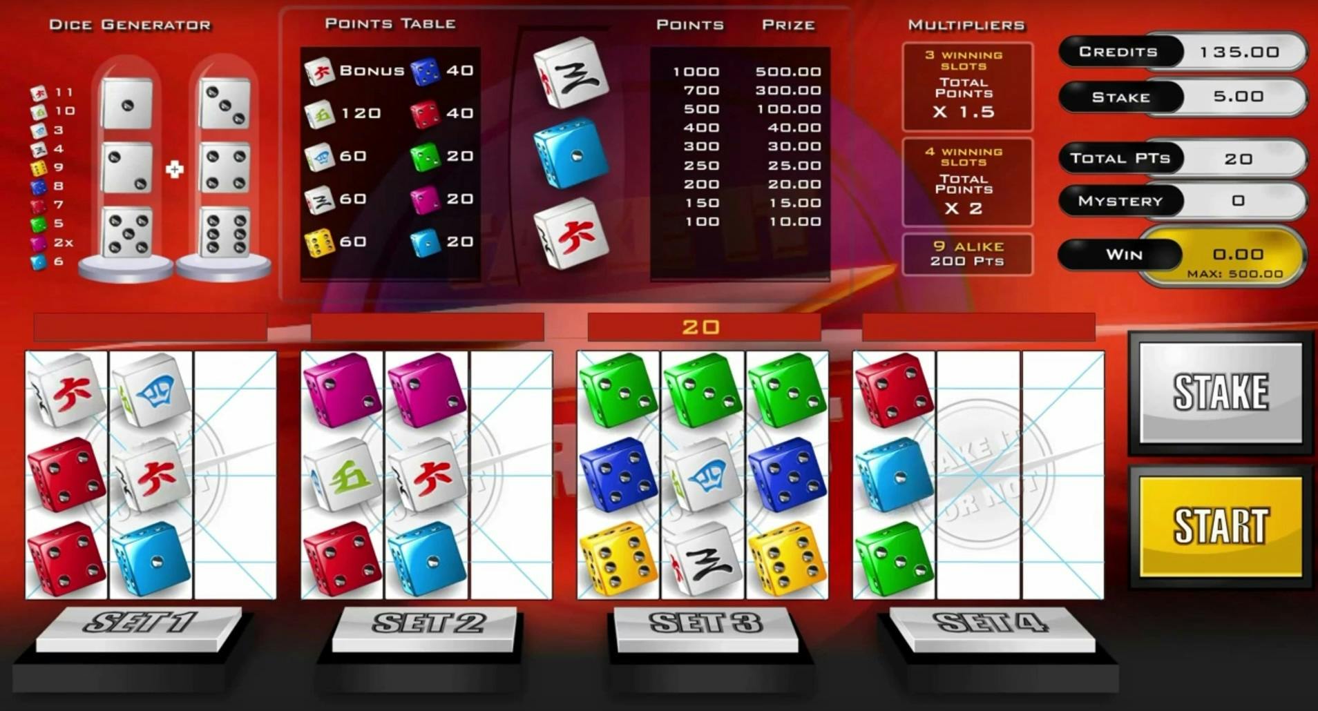 take it or not dice game luckygames casino