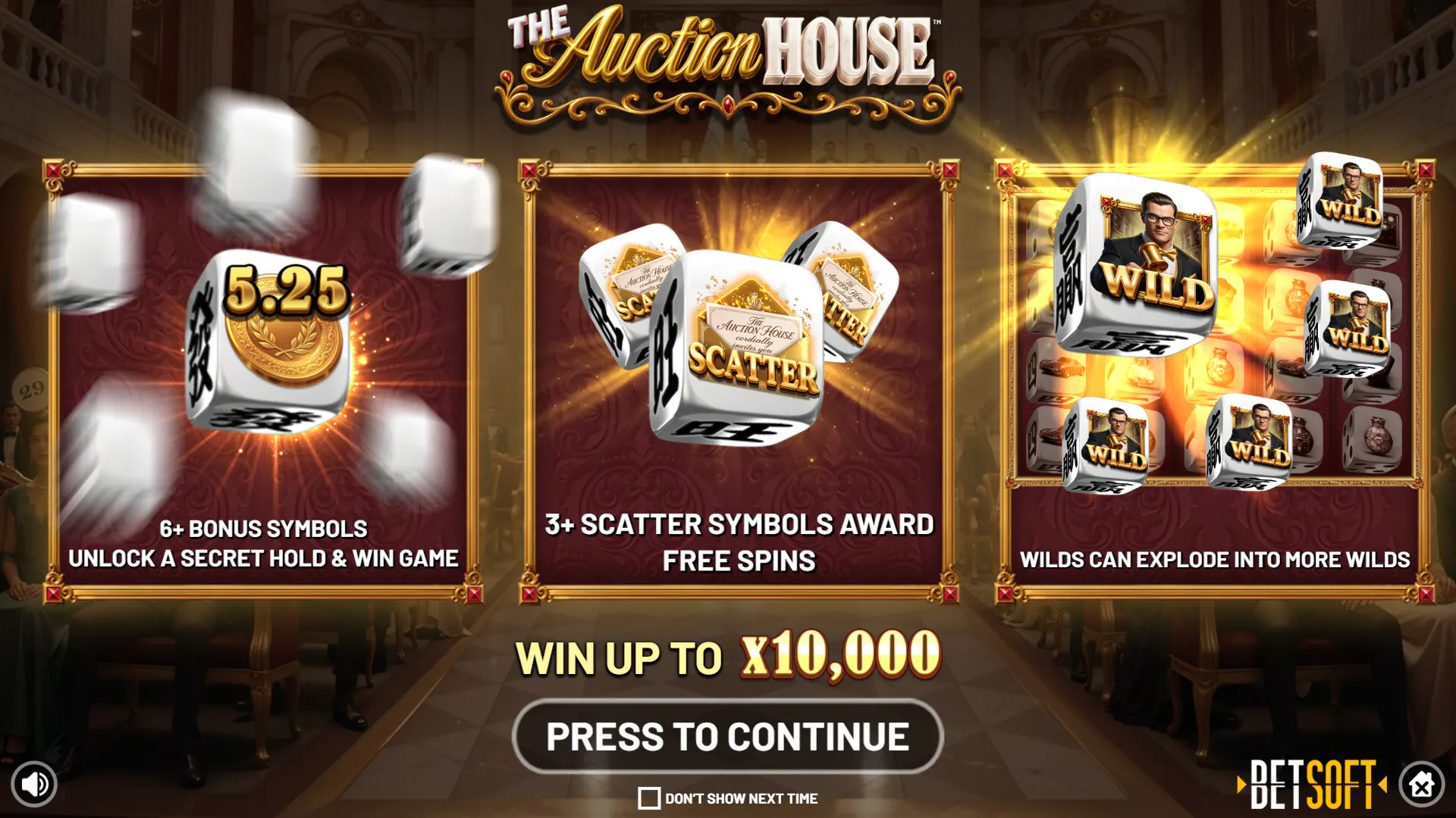 Win de veilingen op Auction House Dice