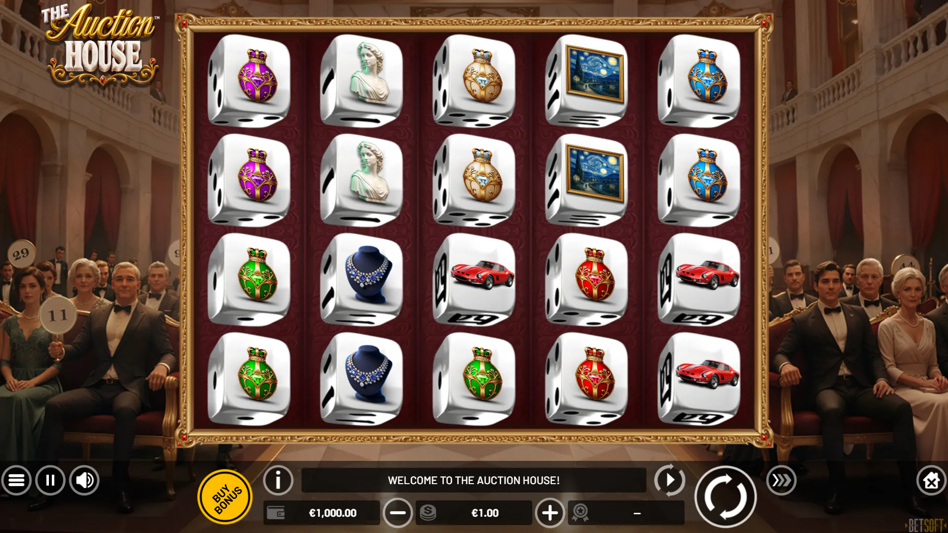 Win de veilingen op Auction House Dice