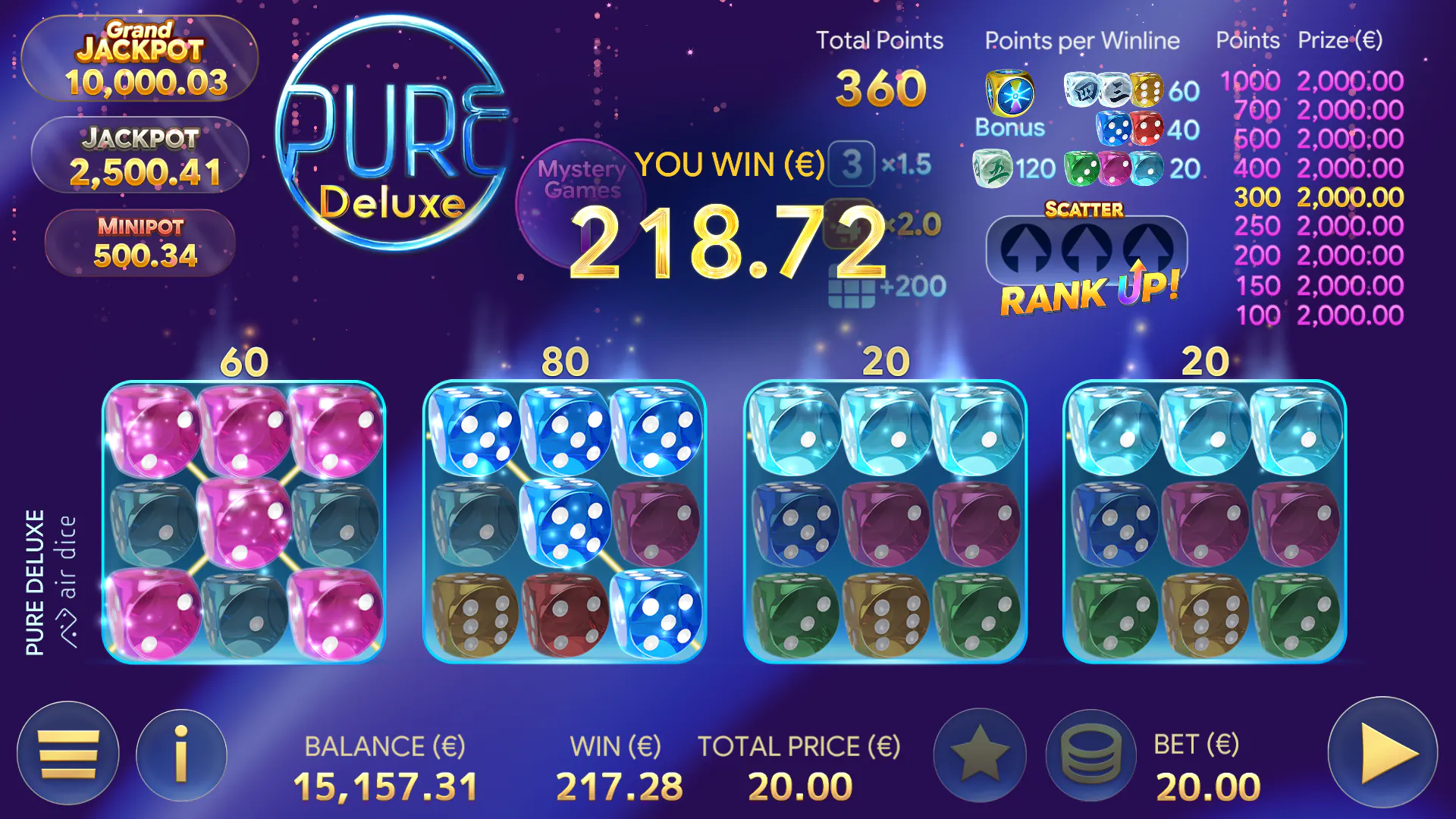 Pure Dice is back in a Deluxe version
