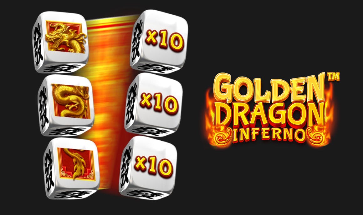 Betsoft Golden Dragon Inferno dice slot game
